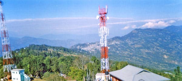 Aerial view of Durpin Dara Hill