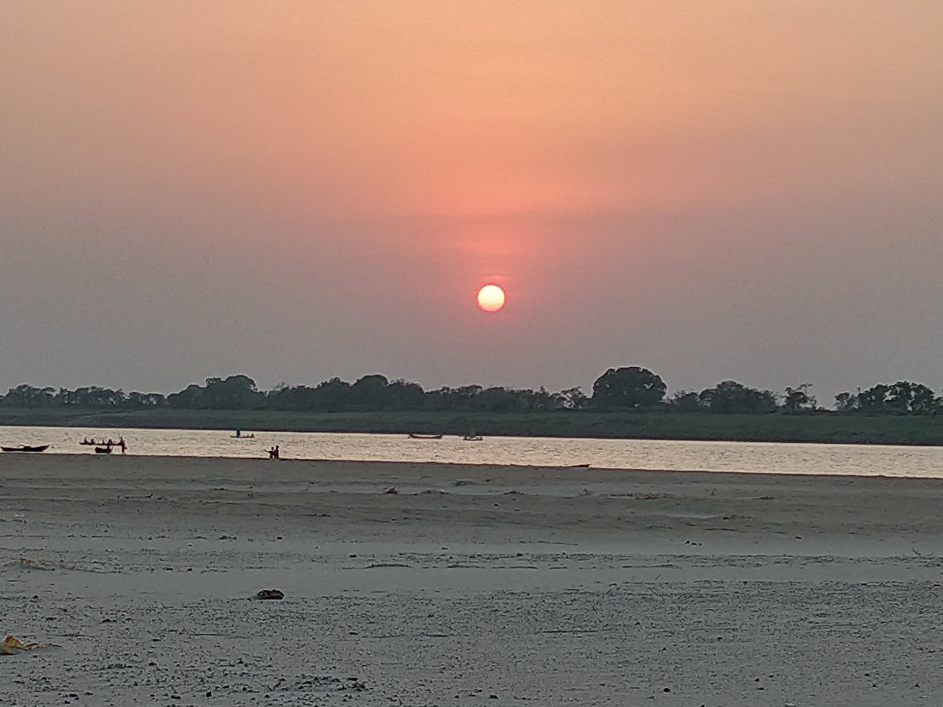 Sunset at Ganga Beach