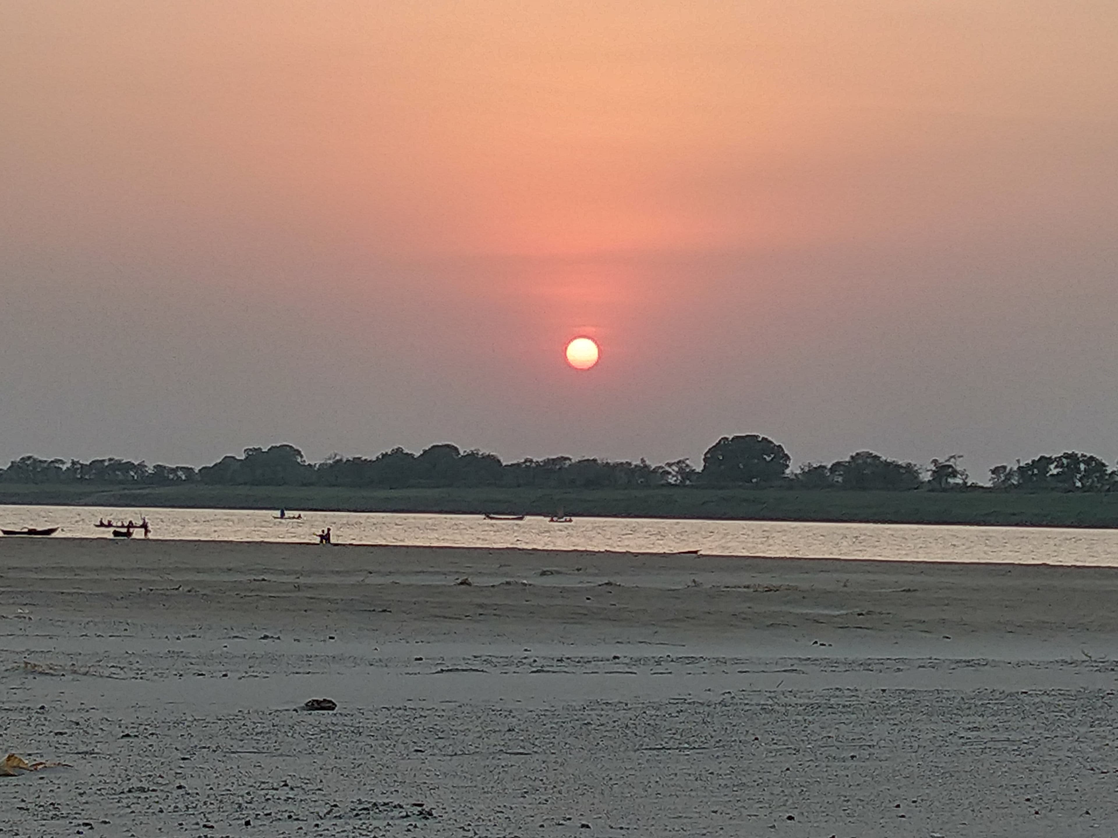 Sunset at Ganga Beach