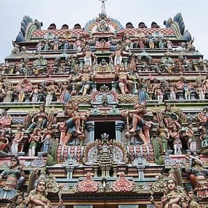 The Kudumiyanmalai Temple Gopuram