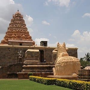 Greenery around the temple