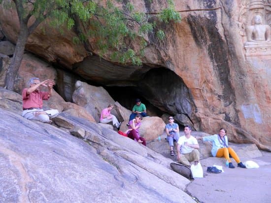 Rock formations at Samanar Hills