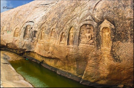Historic carvings on the rocks of Samanar Hills
