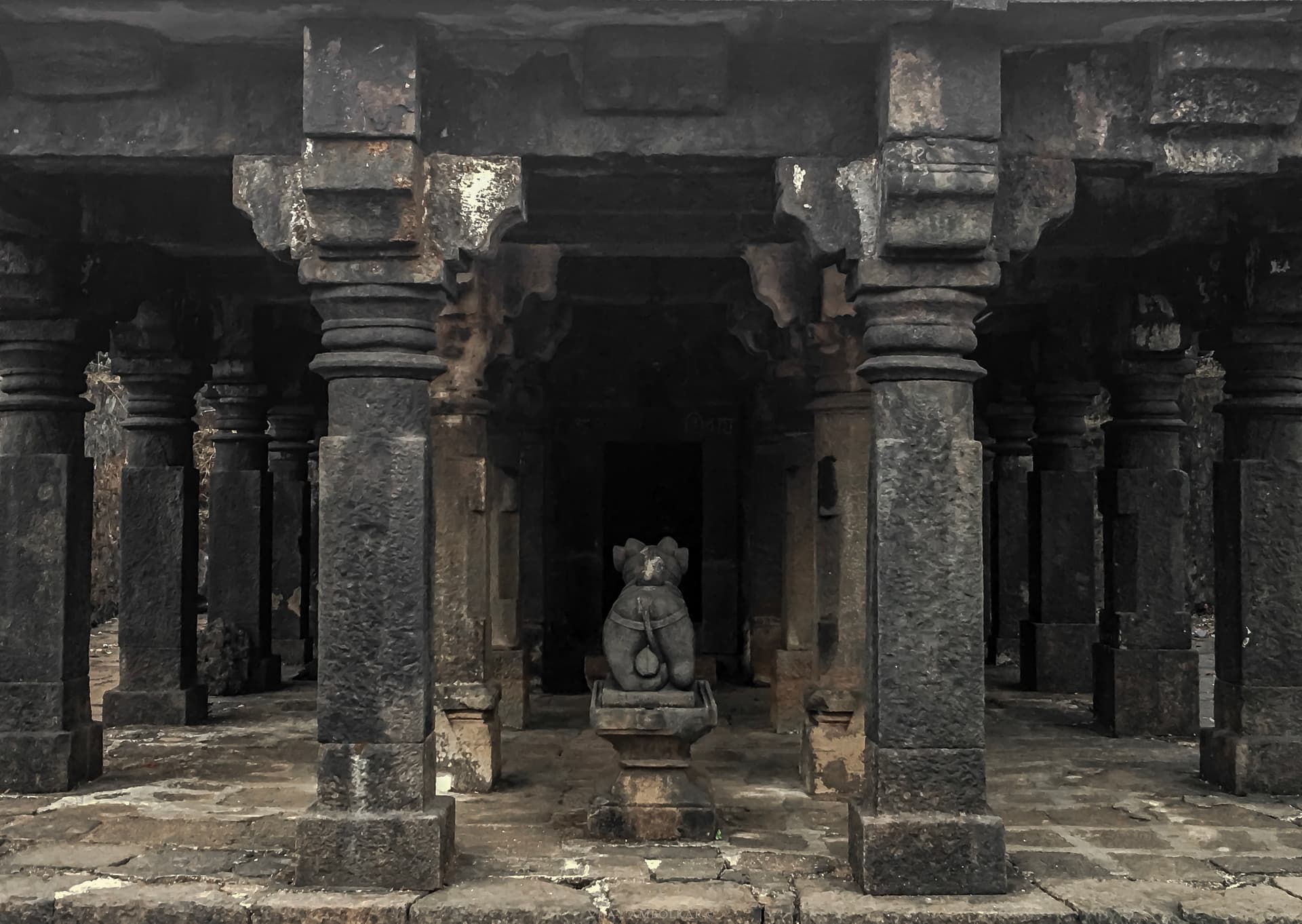 God idol in Rajmachi fort