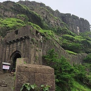 Inside view of Shrivardhan Fort