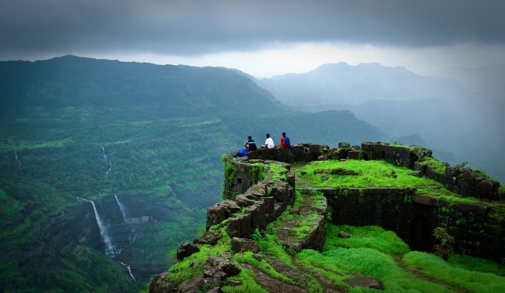 Edge of Shrivardhan Fort