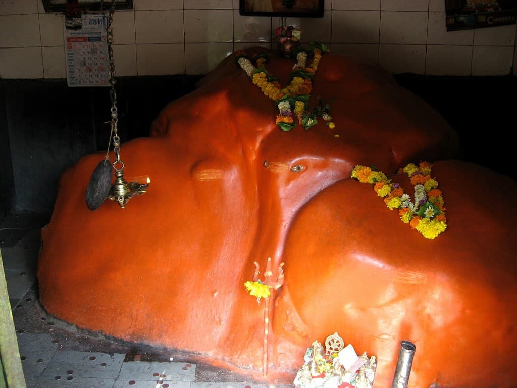 Lord Ganesha in shingroba temple