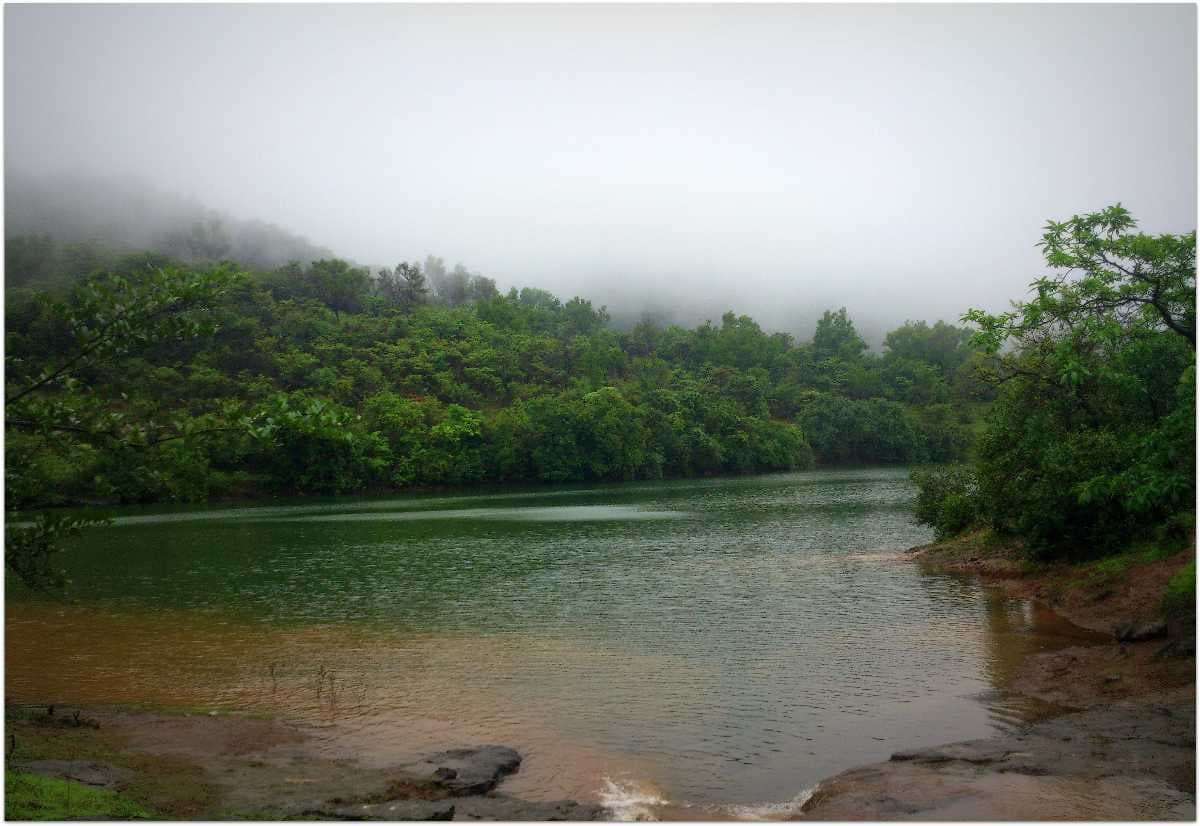 Water reservoir from Bushi Dam