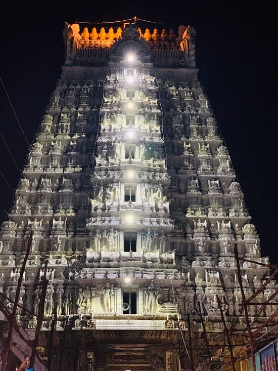 Gopuram of Sri Govindarajaswamy Temple