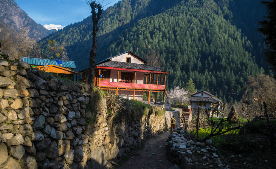 Hut house in Chalal Village