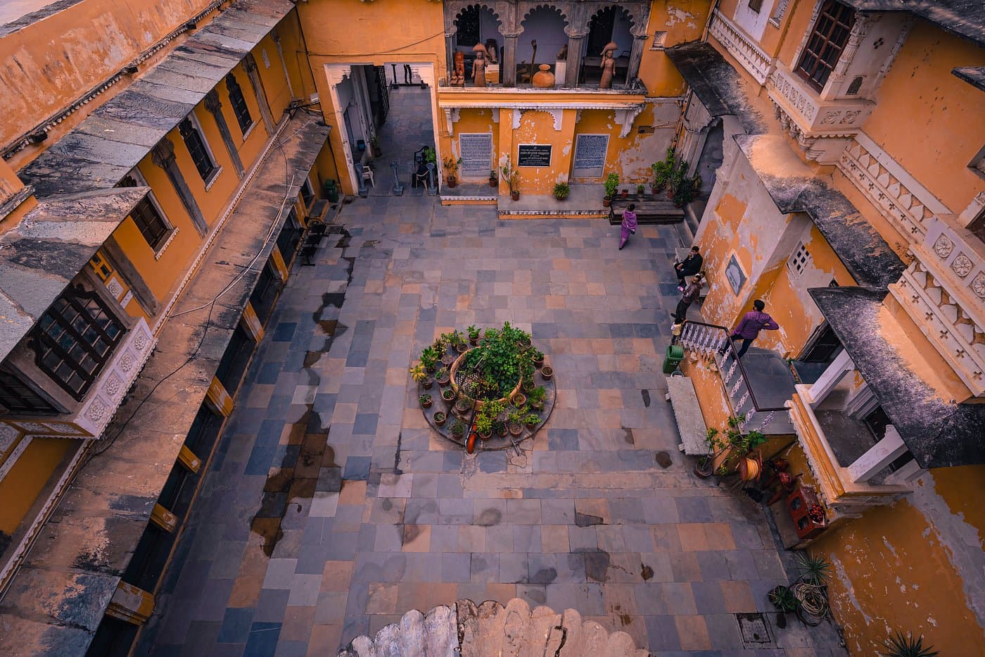 Bagore Ki Haveli Courtyard