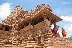 Inside view of Lakshman Temple