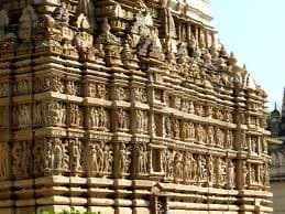 Architecture in Parsvanath Temple