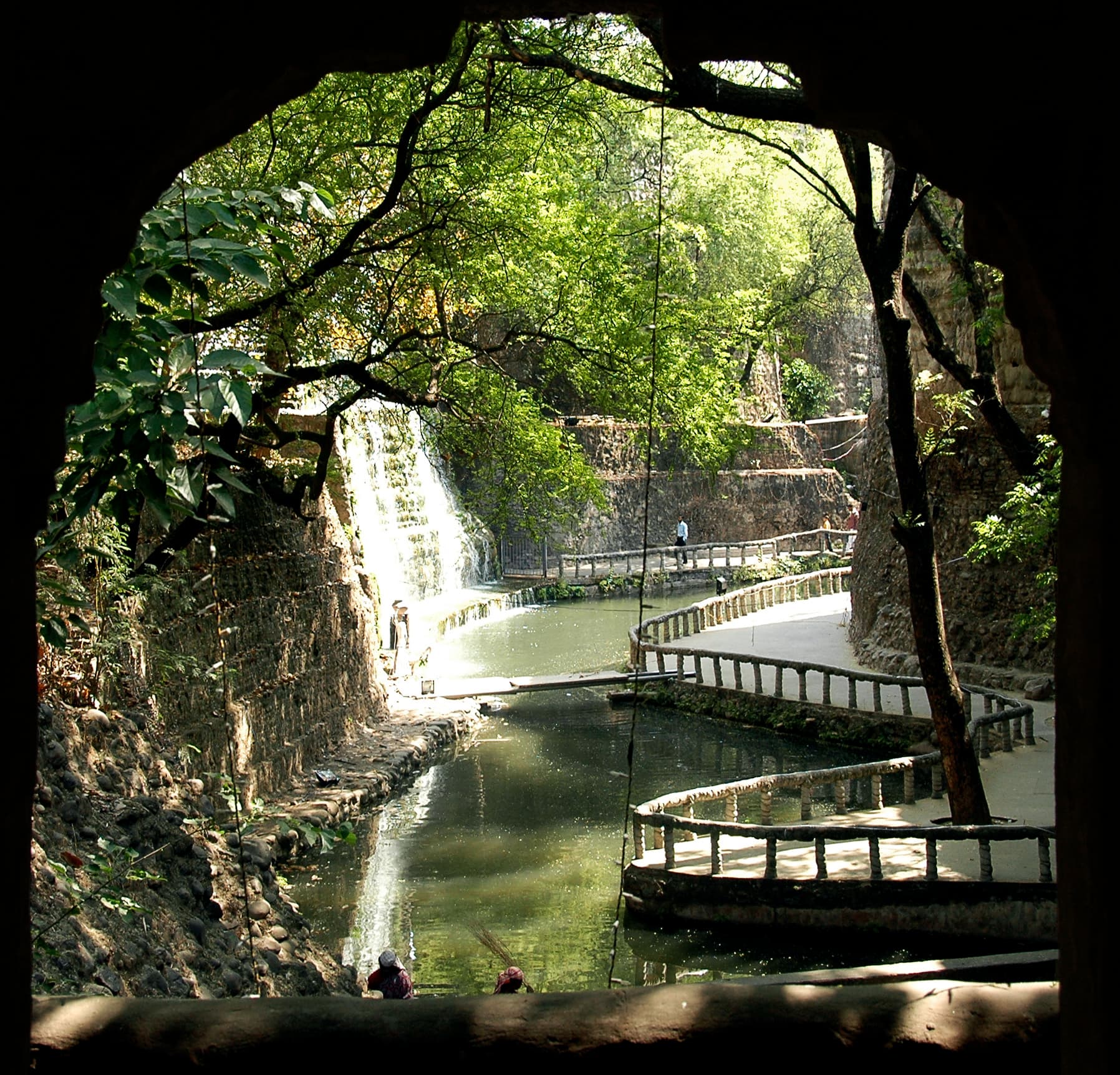 Waterfall at Rock Garden