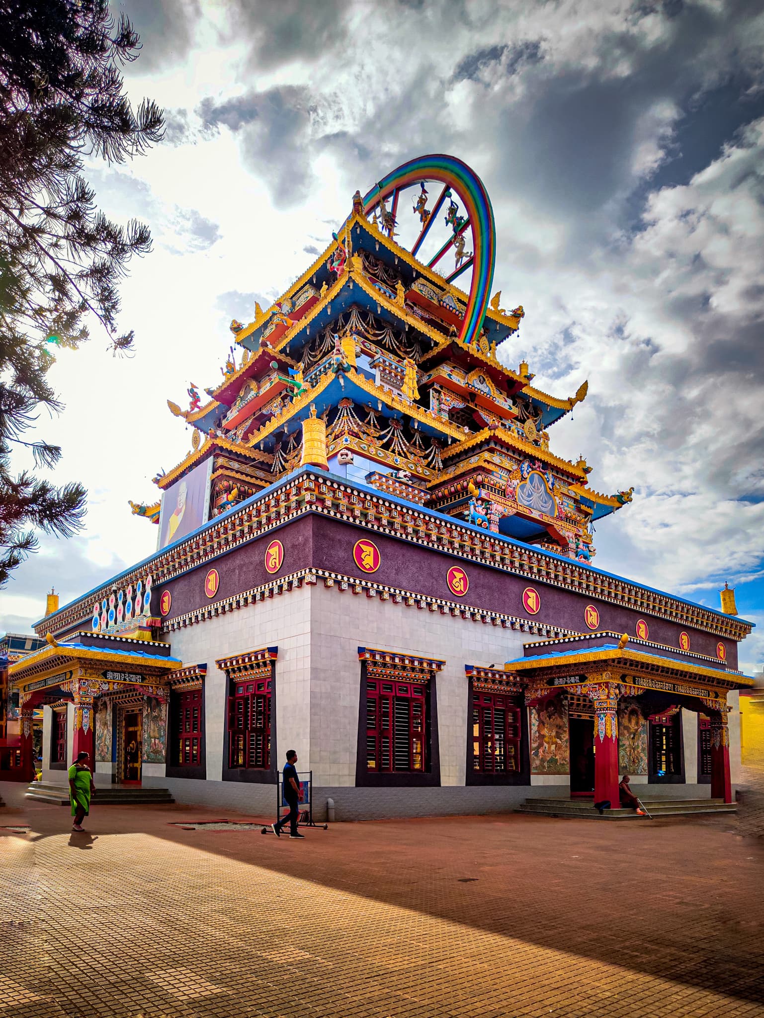 Namdroling Monastery Golden Temple