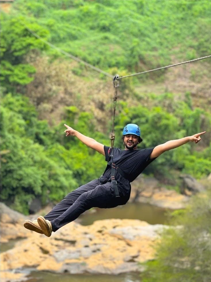 Zip line, Munnar