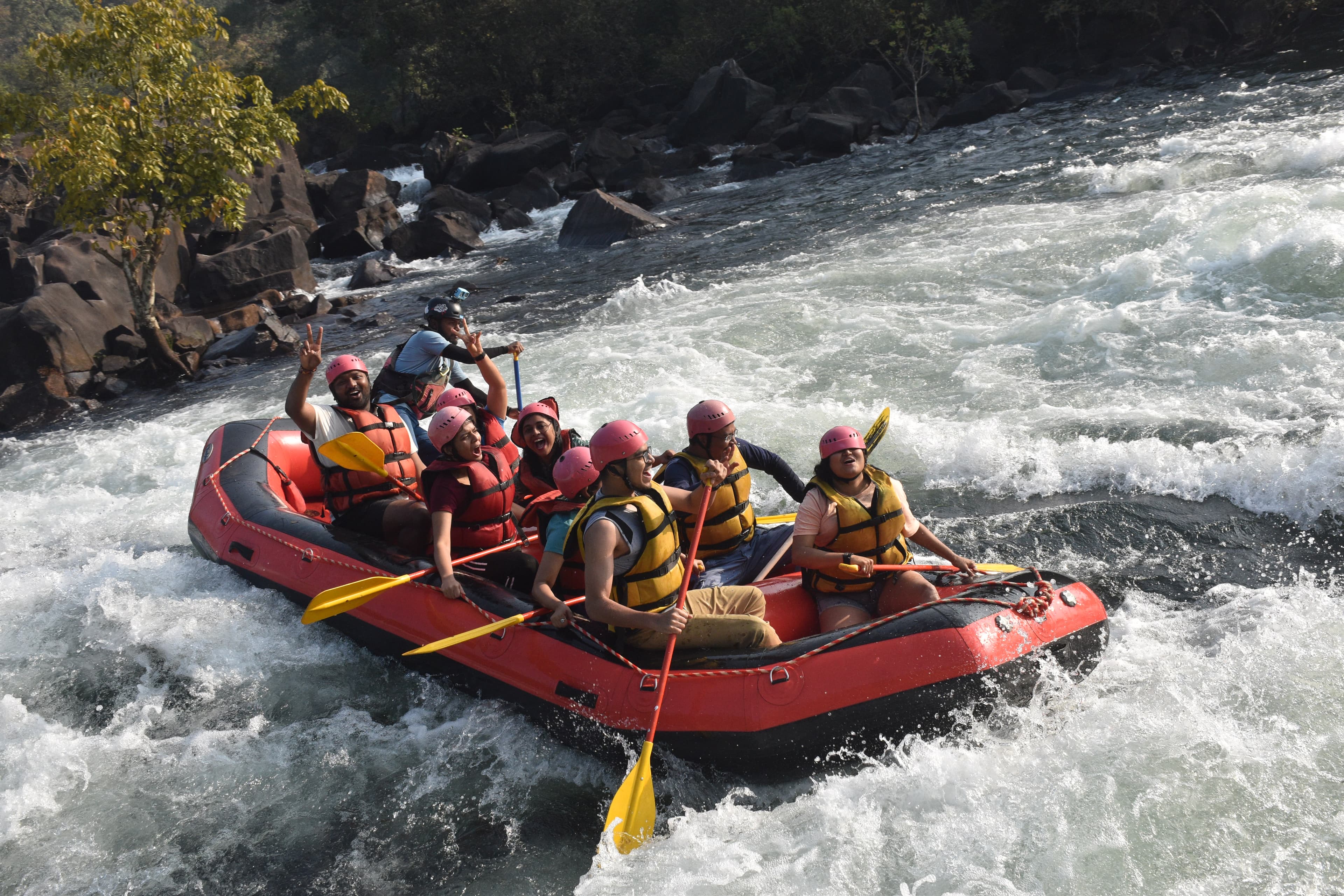 Thrilling River Rafting