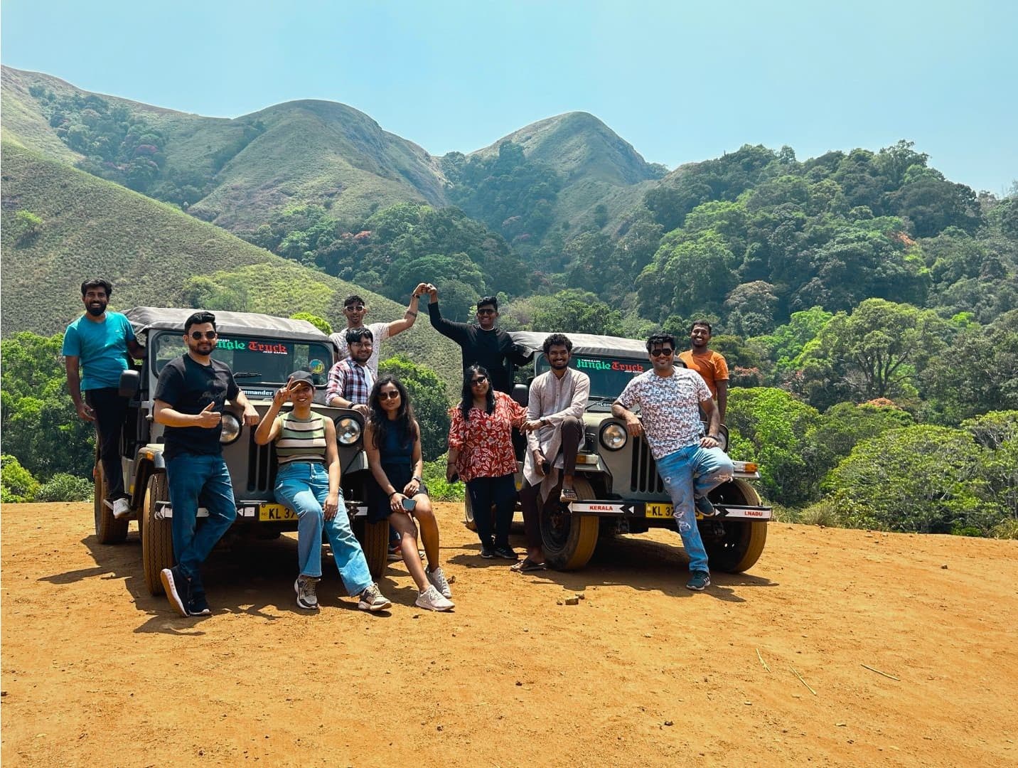 Jeep ride, thekkady