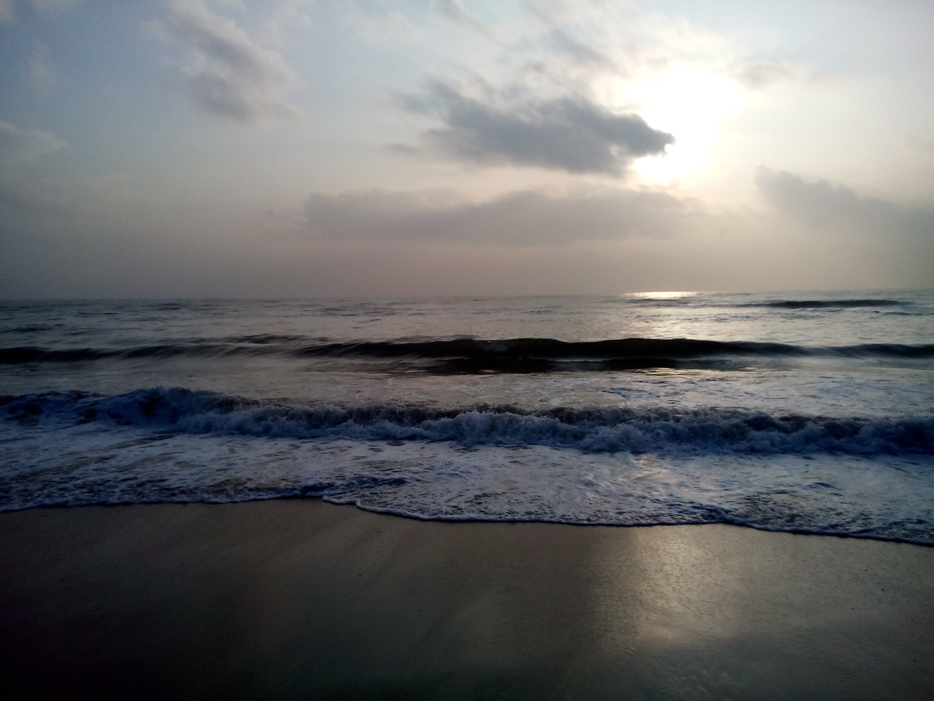 Sunset at Besant Nagar Beach