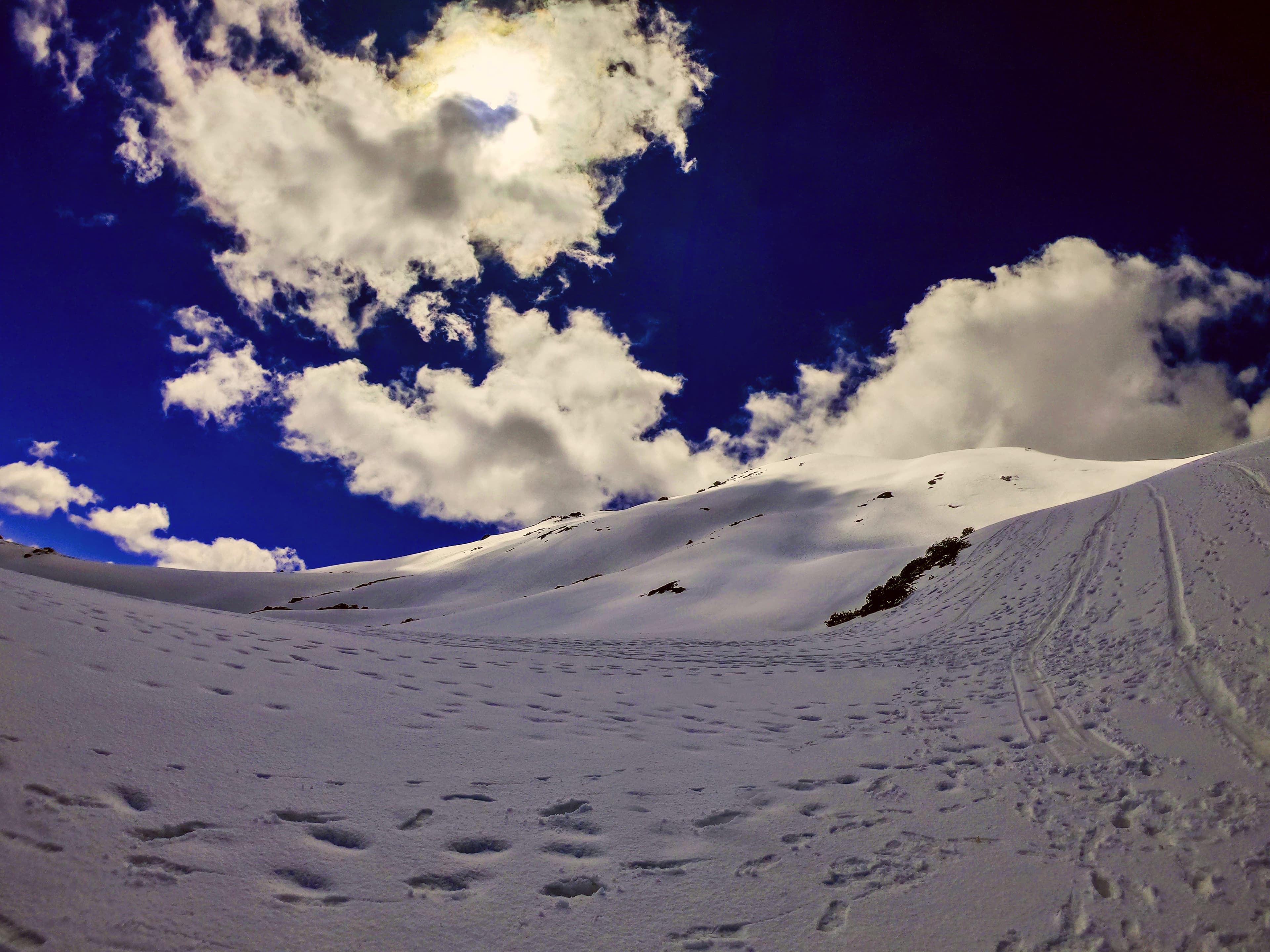 Snow at Kedarkantha Trek