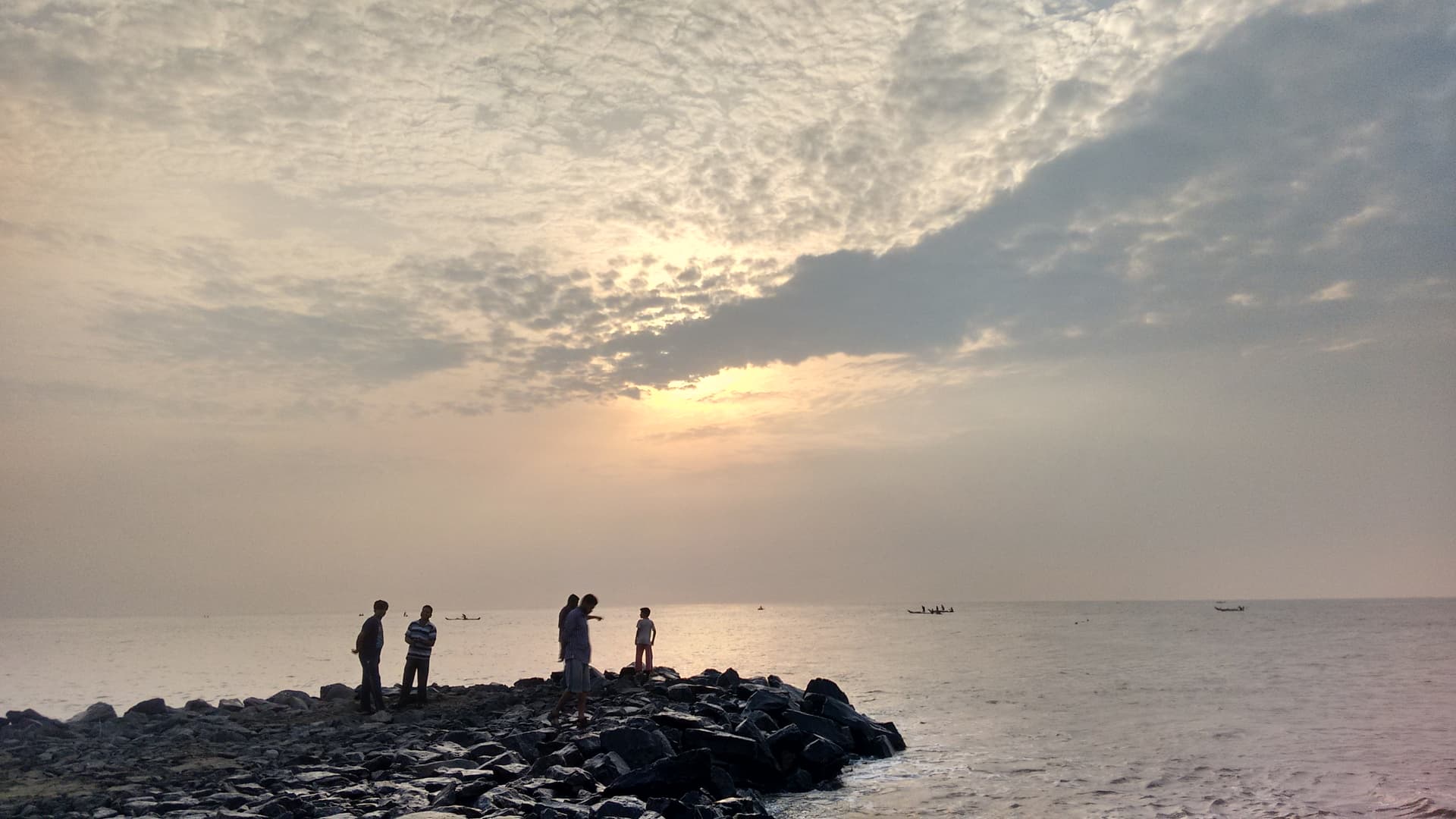Rock Beach, Pondicherry 