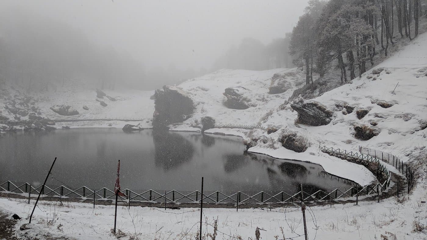 Serolsar Lake at Winter