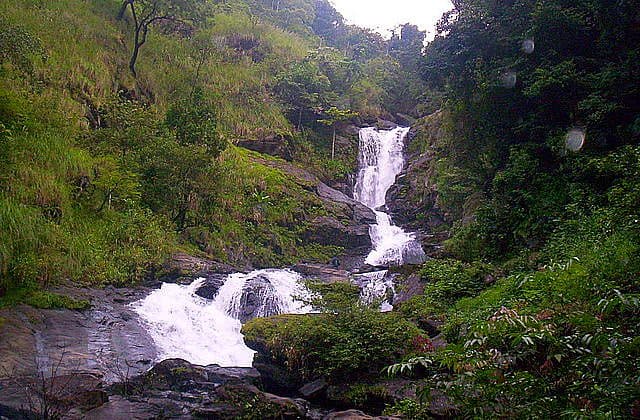 View of Iruppu falls