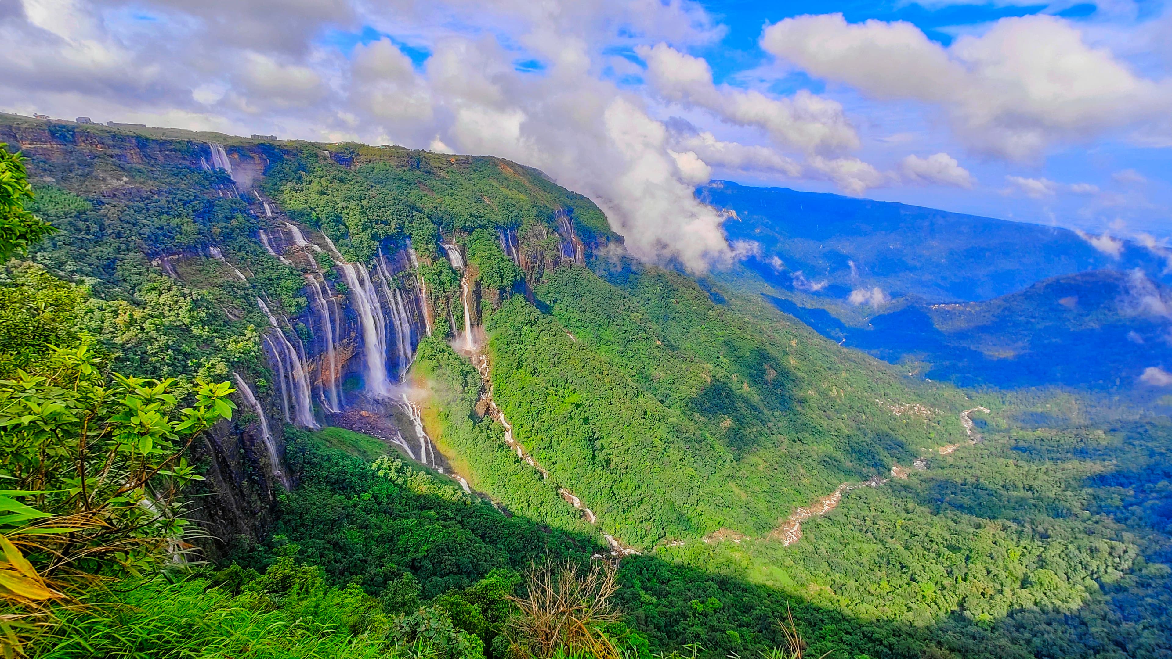 7 sisters waterfall, Meghalaya