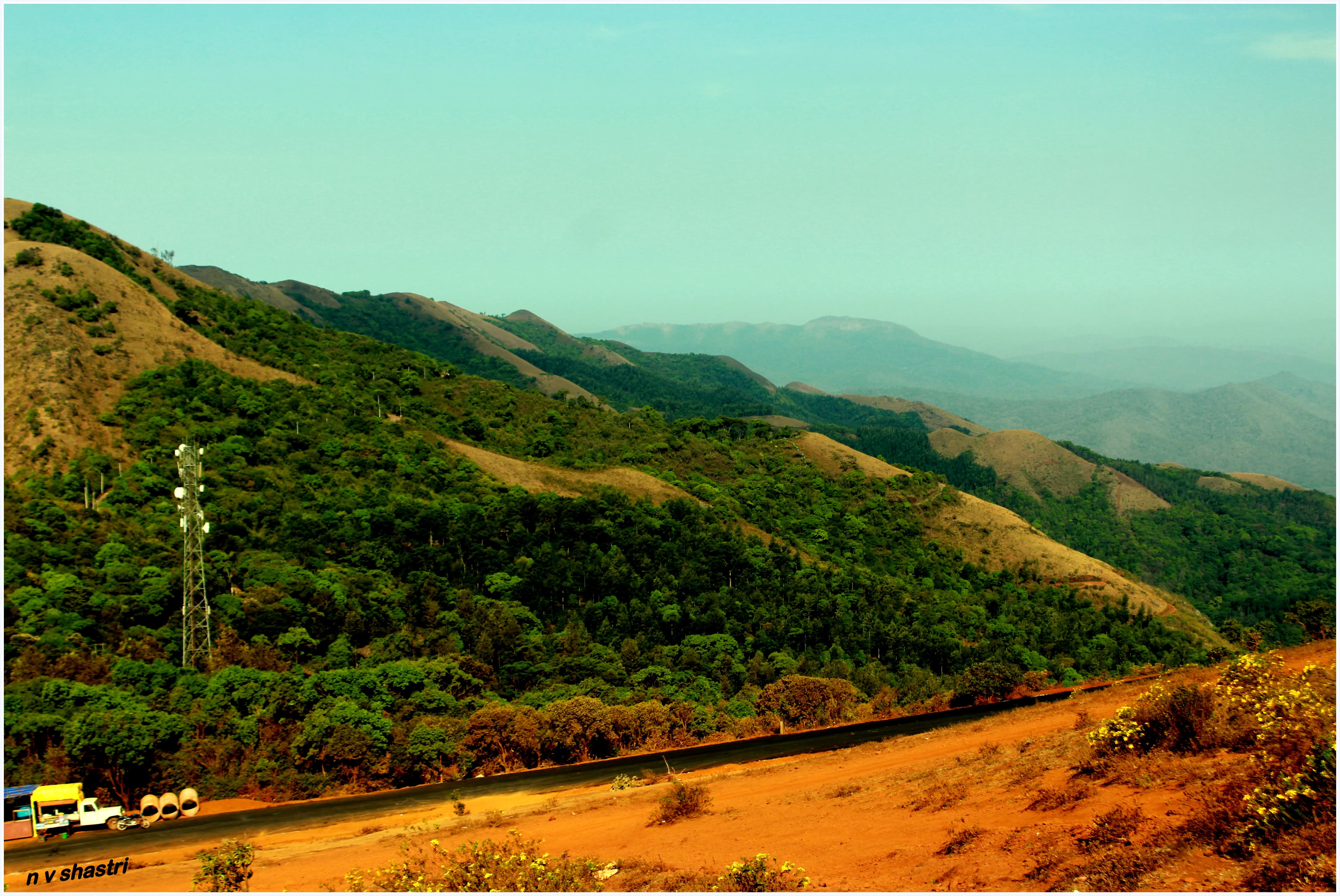 Mullanagiri hill peak