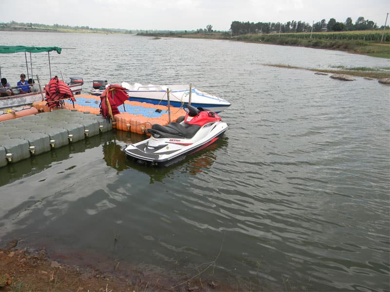 Water sports in Yagachi River