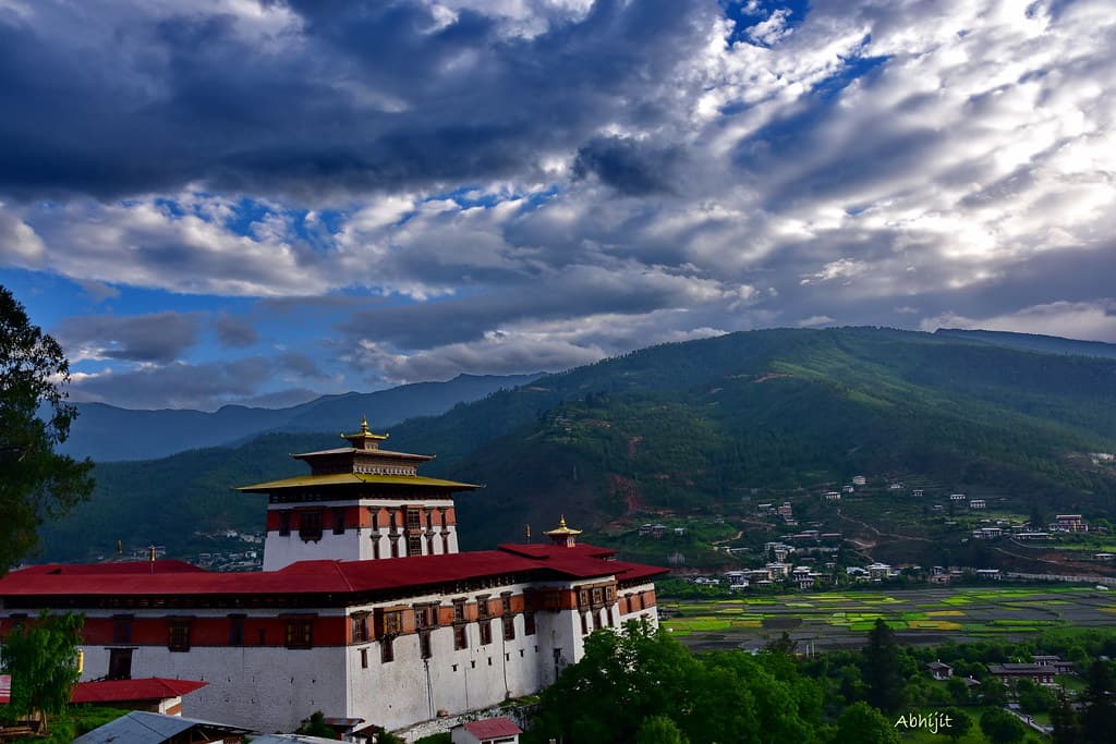 Paro town view