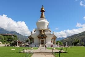 Monastery in Thimphu town