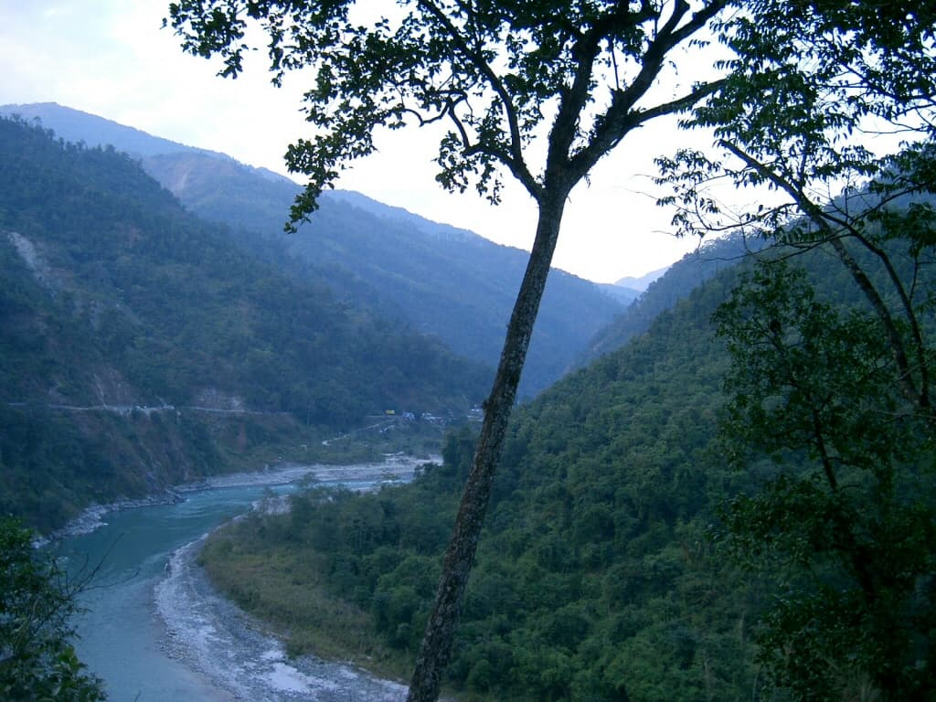 River in Kalimpong