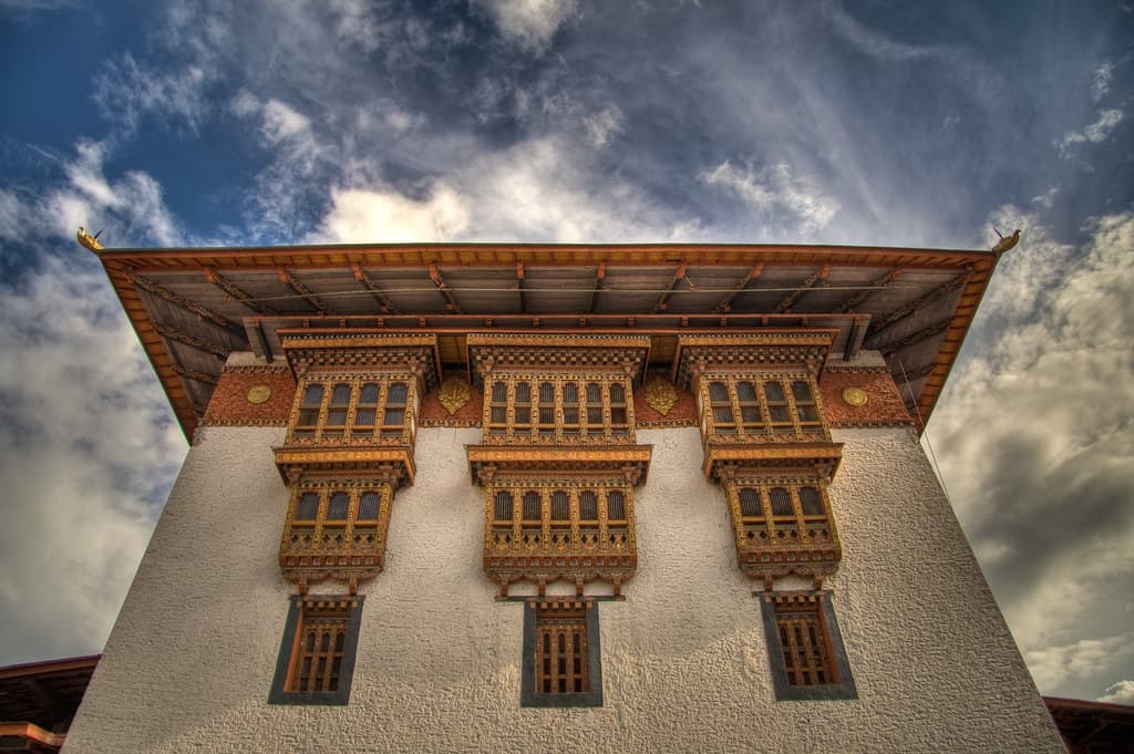 Pillars in Monastery