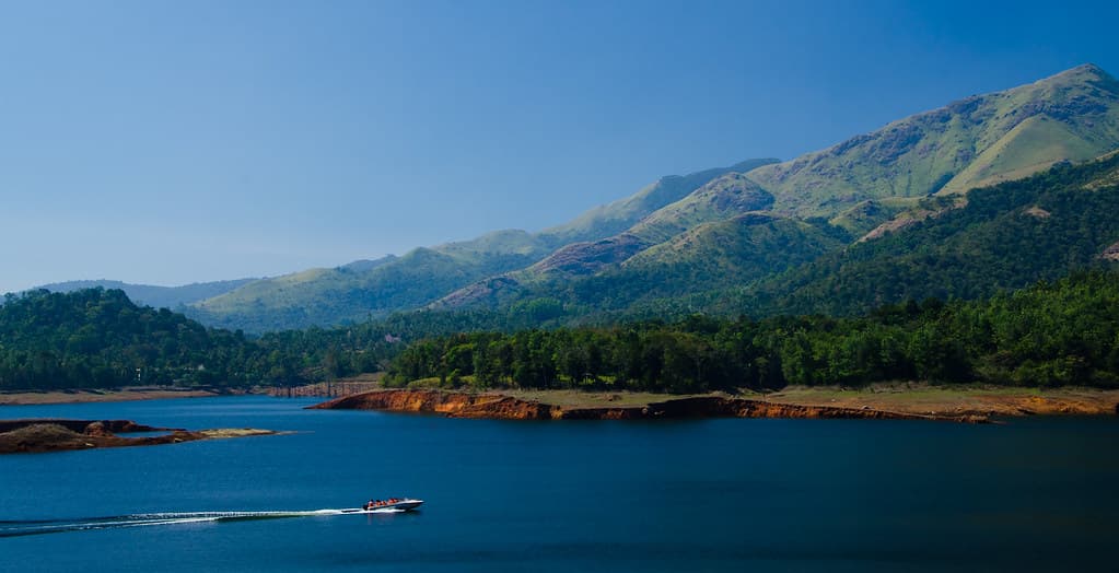 View from Banasura Sagar Dam, Wayanad 