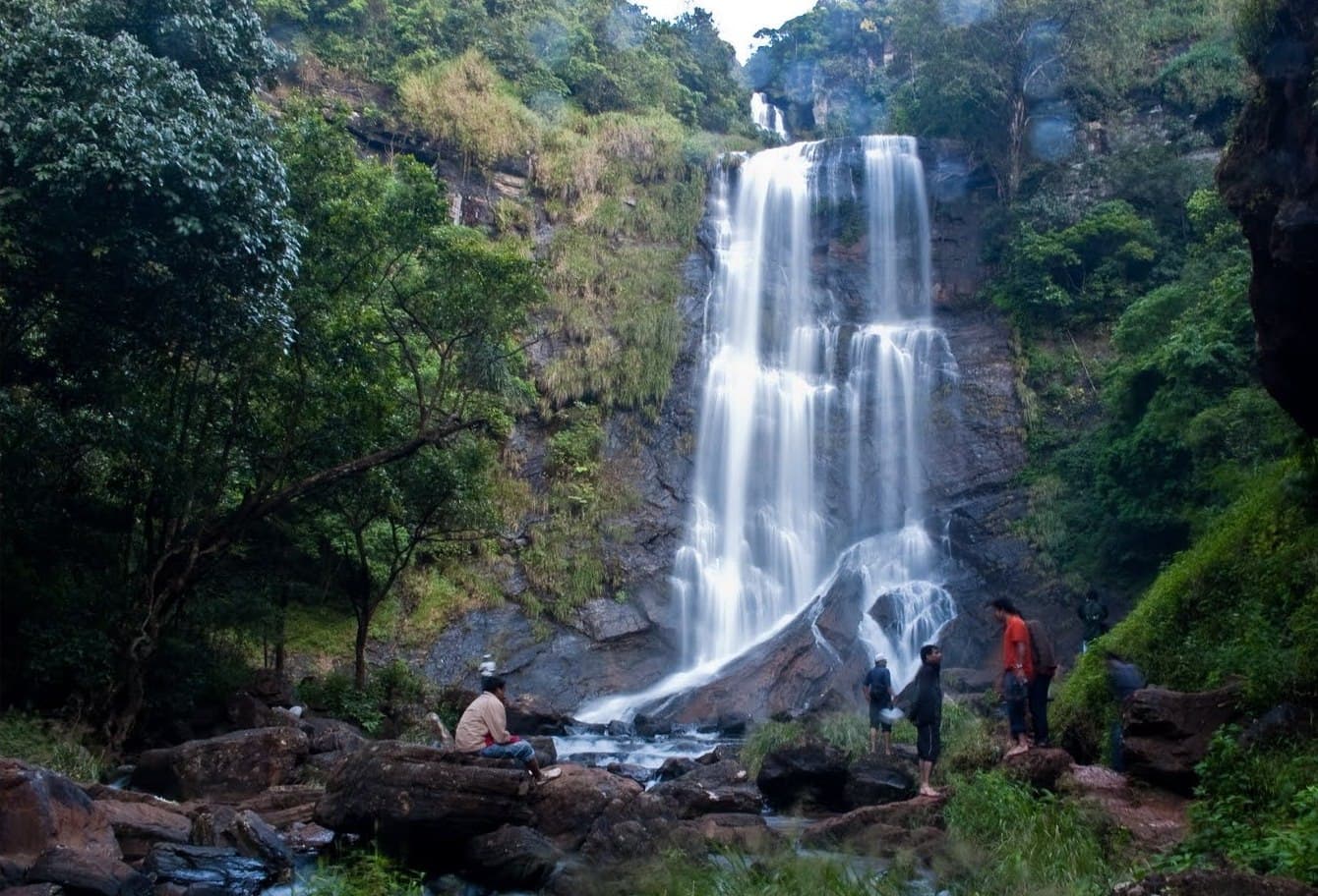 Hebbe falls in Chikmagalur