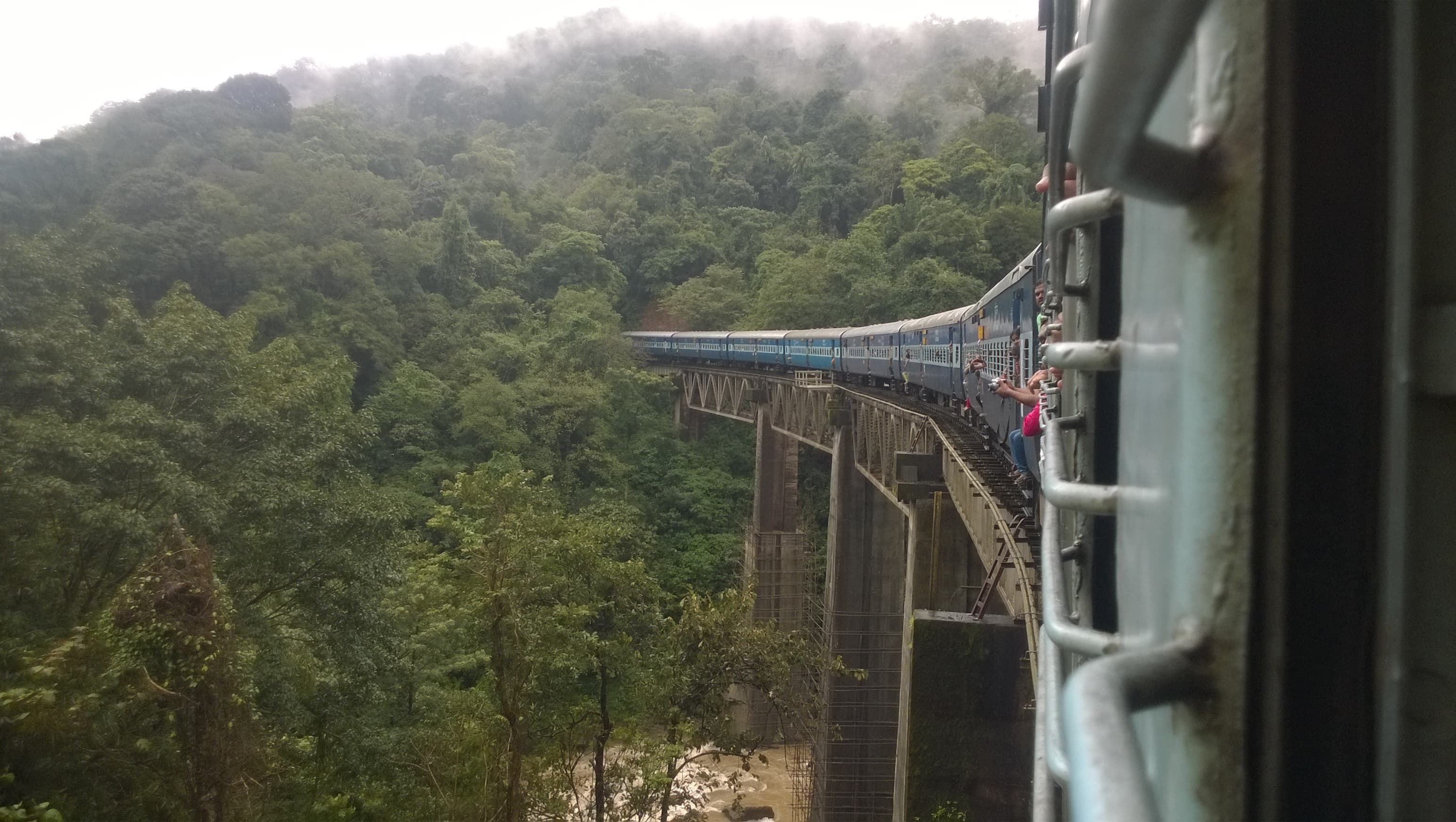 Sakleshpur railway bridge