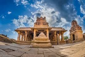 View of Virupaksha temple