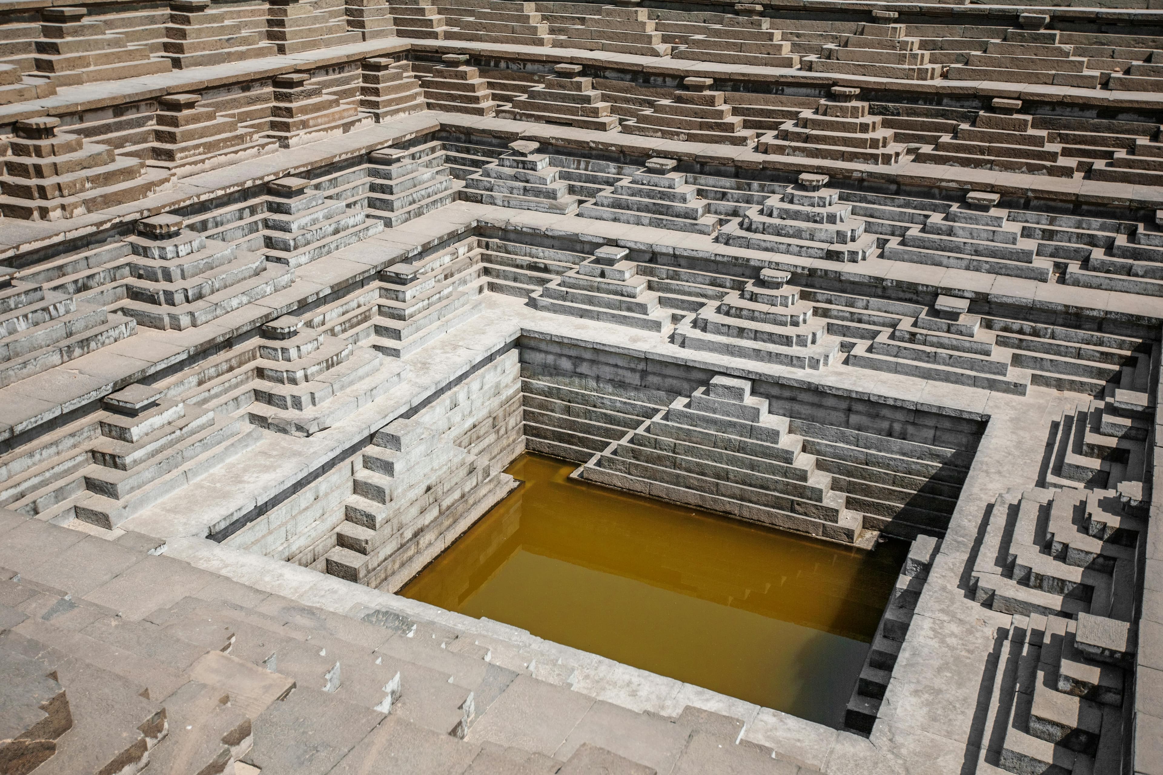 Stepped Tank in Hampi