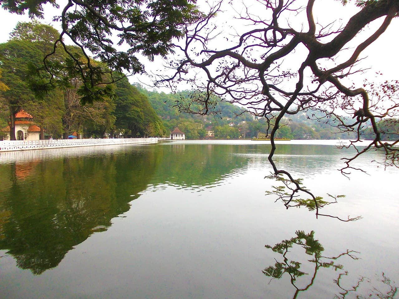 Kandy Lake, Sri Lanka 