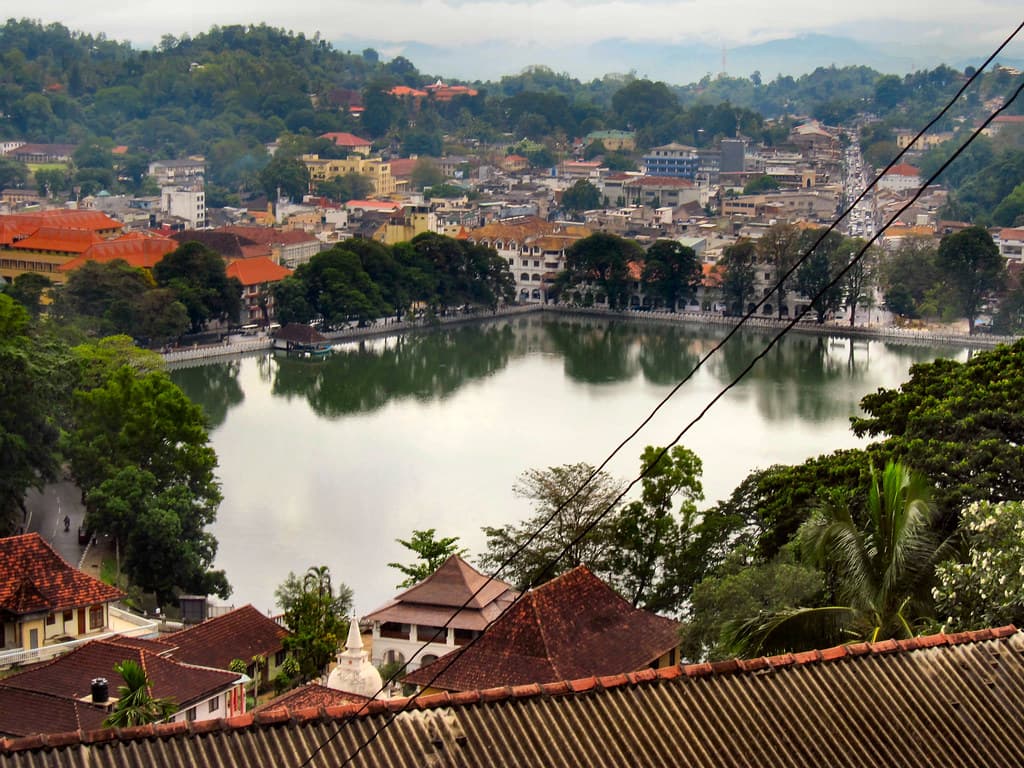 Kandy Lake, Sri Lanka 