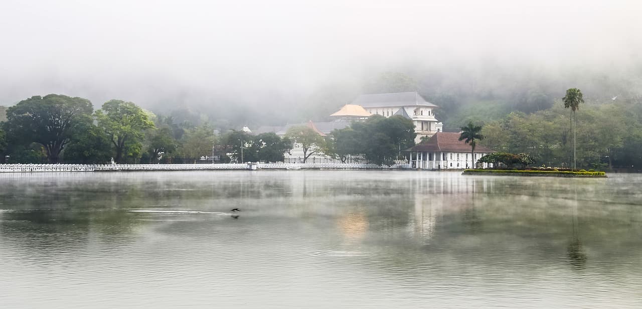 Kandy Lake, Sri Lanka 