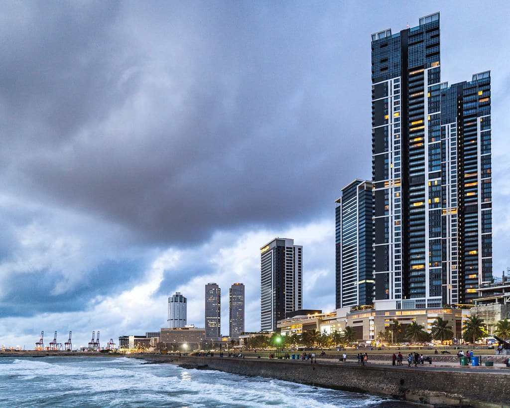 Colombo City Skyline