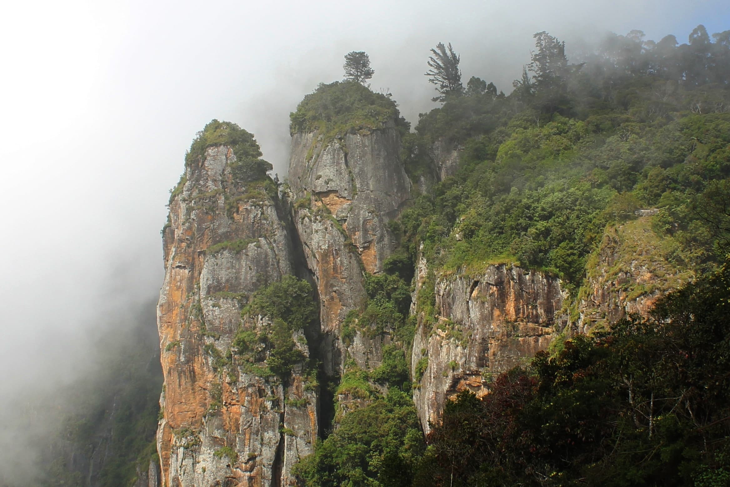 Pillar rock in Kodaikanal