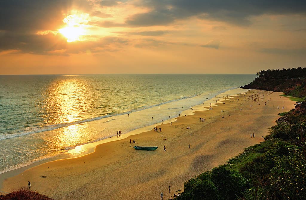 Varkala Cliff, Kerala