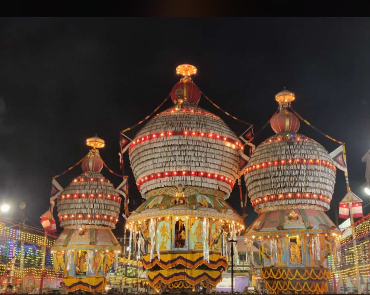 Temple chariot in Udupi