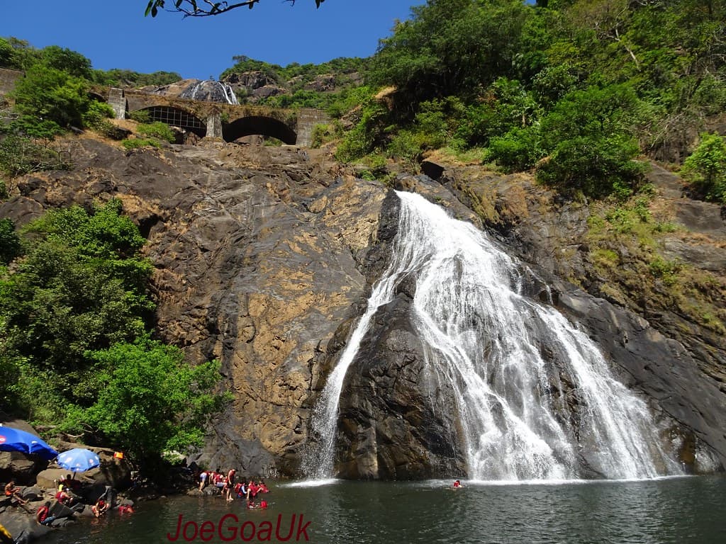 View of Dhudhsagar Falls