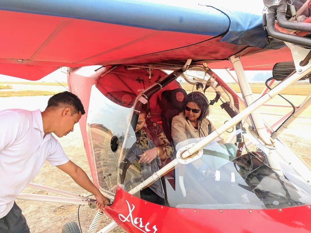 Thrilling microlight flying experience in Bangalore