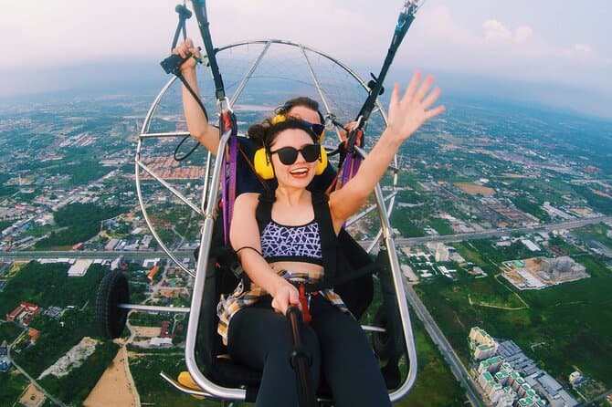 Bangalore paramotoring adventure flight