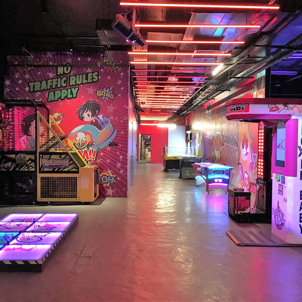 Gaming zone at Smaaash Bangalore